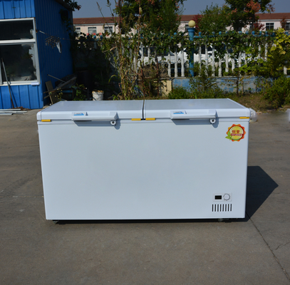 398L~1298L congelador horizontal frigorífico Nice 2 portas gelado branco congelador