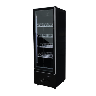 Frigorífico de três portas Luxury Glass Door Wine Display Cabinet para bar 0-8°C