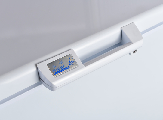 Congelador comercial com portas duplas horizontais e dimensões personalizadas