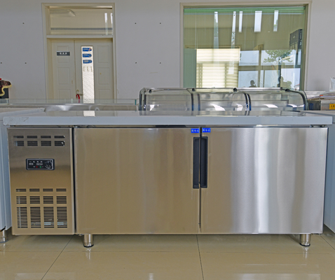 Tabela de trabalho refrigerada não congeladora microcongeladora para tensão/frequência ou personalizada