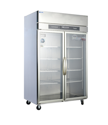 Refrigerador comercial de aço inoxidável para restaurantes Chiller 220V-240V/50HZ ((60HZ)