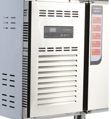 Refrigeradores de cozinha de aço inoxidável sob frigorífico com arrefecimento e 2 portas
