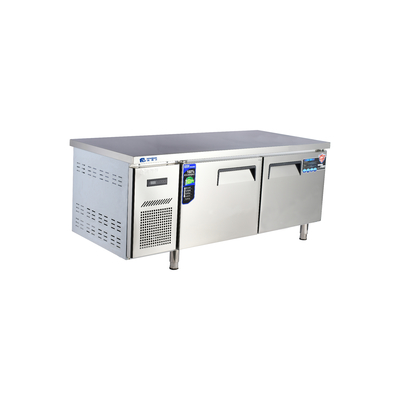 Refrigerador sob balcão com arrefecedor e refrigeração a duas temperaturas